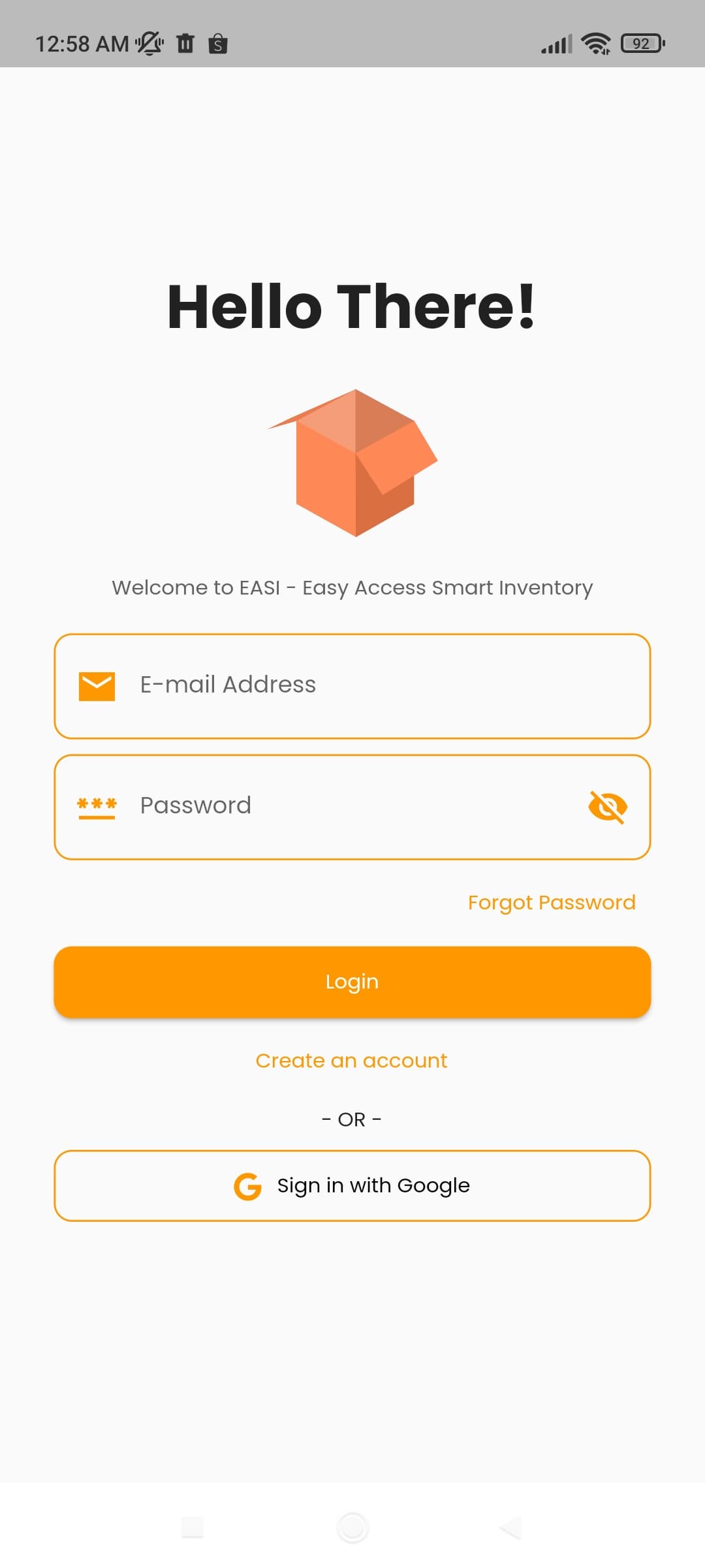 EASI - Easy Access Smart Inventory screenshot